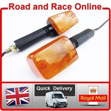 Suzuki GSF1200 Bandit Front Indicators Pair Fit 1996-1997-1998-1999 Long Stem