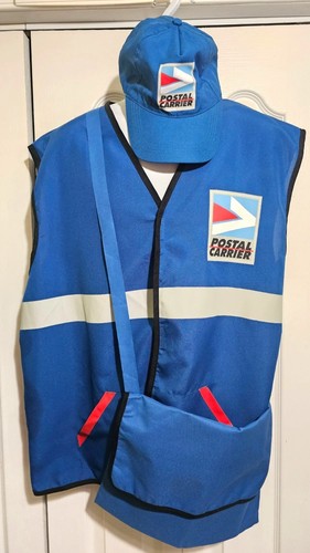 Postal carrier costume - costume, adult