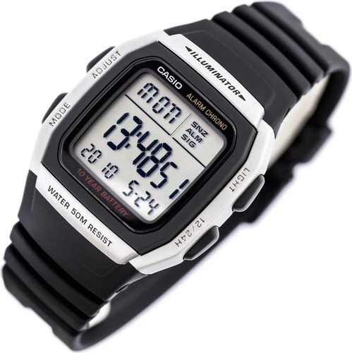 Casio power lcd digital black - power,