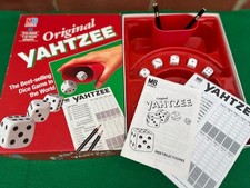 Vintage Yahtzee Original Dice Game MB Games 1997 100% Complete Christmas Fun!!