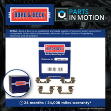 Brake Pad Fitting Kit Front BBK1535 Borg & Beck 5811074000 Quality Guaranteed