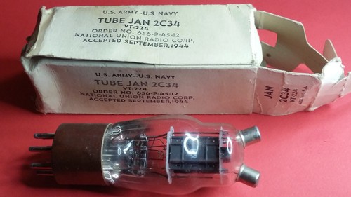 Ww2 army radio valve - army,