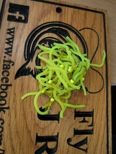 6x Yellow Squirmy Apps size 10