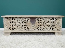 Carved Vintage style wooden