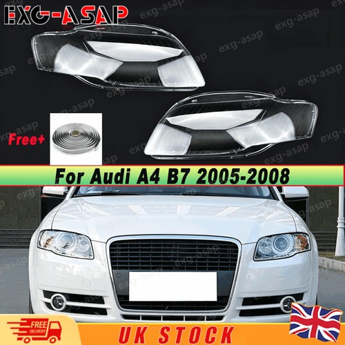 Front headlight shell lens - 2x,