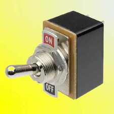 Heavy Duty Toggle Switch 12V ON/OFF Light Metal 12 Volt DPDT/SPST Flick Car Dash
