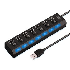 USB HUB 7 Port High Speed 2.0