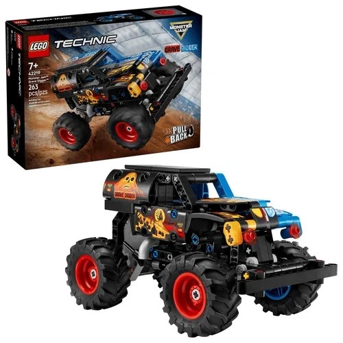 Lego technic monster jam grave - lego,