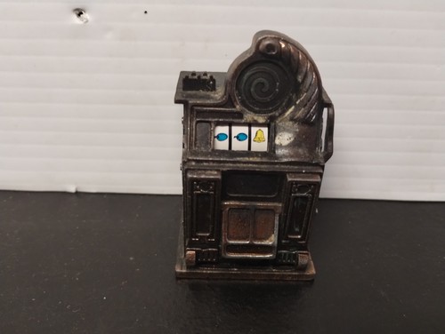 Vintage brass slot machine - vintage,