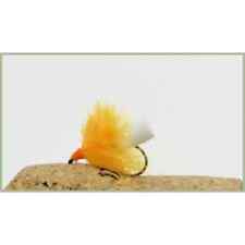 BARBLESS Foam Ass Blobs, AKA FAB 3 Pack Orange, Fishing Flies, Size 10 Trout Fly