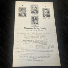 Bertram Mills Circus Tour Of