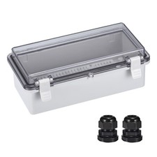 Junction Box Electrical Enclosure IP67 Waterproof ABS Plastic 7.9x3.9x2.8 Inch