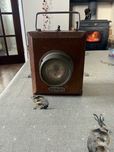 Vintage wood torch - wood, ready
