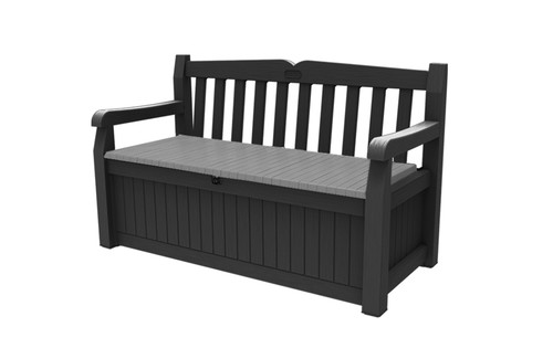 Eden 265l storage bench - -, dark