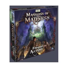 FFG Mansions of Madness Forbidden Alchemy Expansion Box VG+/NM