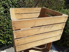 Wooden Apple Crate Storage