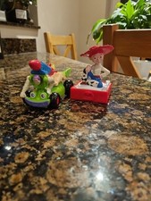TOY STORY BUZZ + JESSIE MCDONALDS TOYS 2004 RARE AND COLLECTABLE