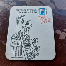 Stella Artois Beer Mat.  1984.