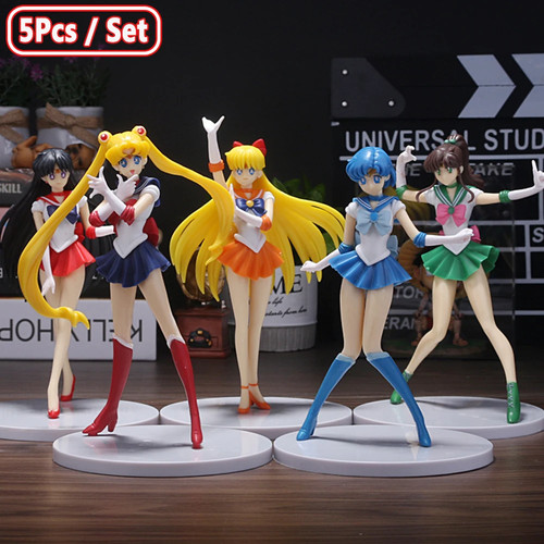 5pcs sailor moon anime - sailor,