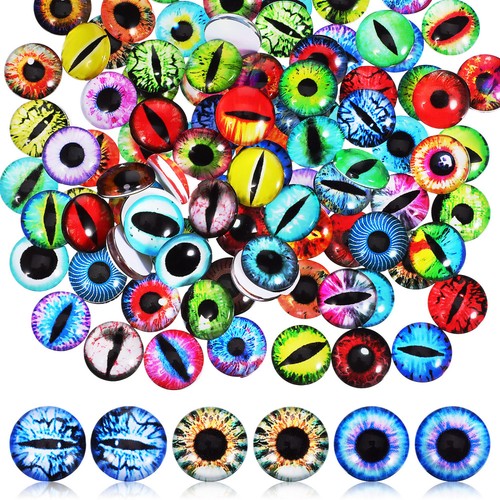 100 pcs doll eyes glass - 100,