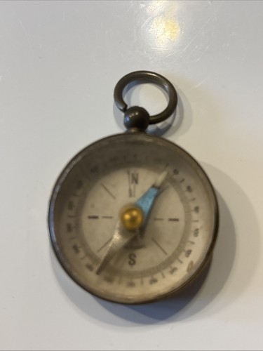 Vintage brass compass - vintage,