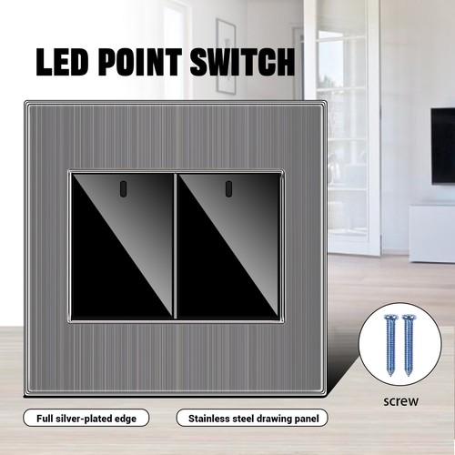 Way gang led wall light - led,