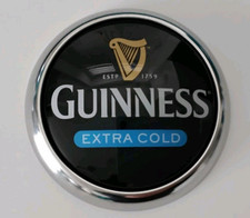 A New Guinness Extra Cold Hydraflux  T.bar Plaque 8.5cm In Circumference 