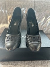 Chanel Black High Heeled Shoes
