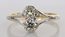 Gold Diamond Ring - Edwardian