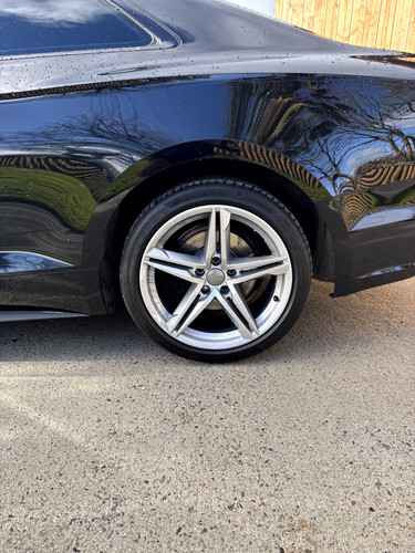 Genuine silver audi alloys - genuine,