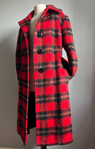 Vintage wool trench coat - vintage,