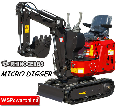 Mini digger rhinoceros my660 - digger,