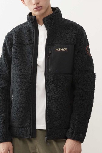 Napapijri yupik fleece jacket - napapijri,