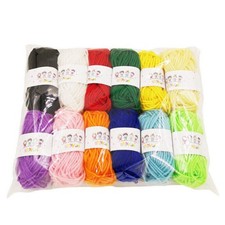 12PCS Job Lot Bag fancy Yarn