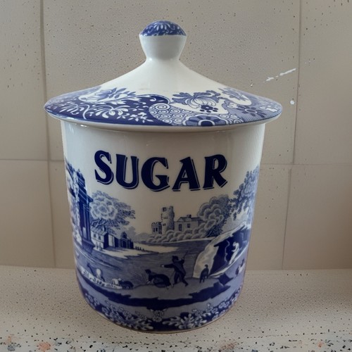 Spode blue italian sugar - blue,