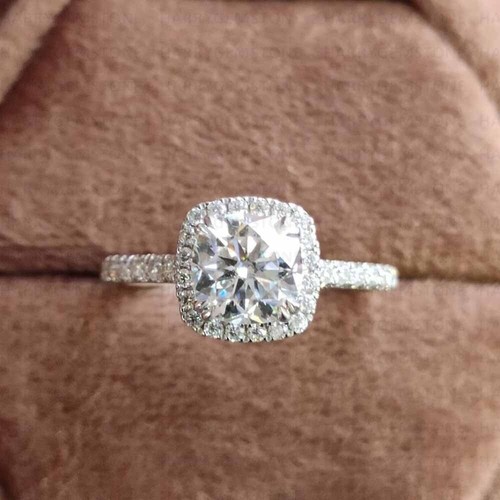Cushion cut vvs1 - cushion,