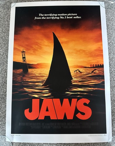 Jaws poster from vice press - jaws,