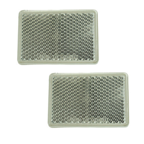 White front reflectors for