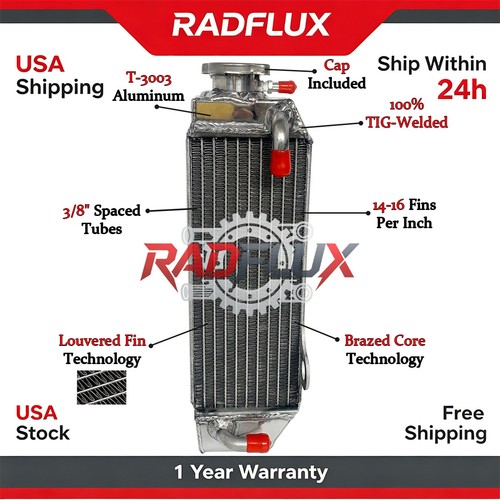Aluminum radiator for honda - aluminum,