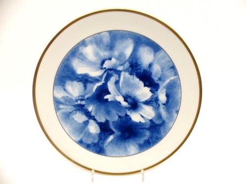 Porcelain plate meissen blue - plate,