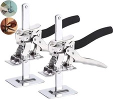 2X Labor Saving Arm Brick Lifter Hand Lifting Home Tool Door Cabinet Jack Clamp~