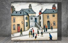 L. S. Lowry Old houses , Wick