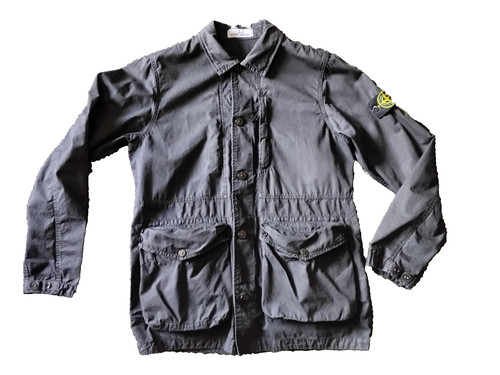 Stone island tela smerigliata - island,