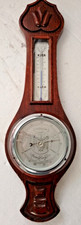 VINTAGE Banjo shaped Aneroid