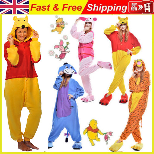 Adult winnie the pooh flannel - pooh,