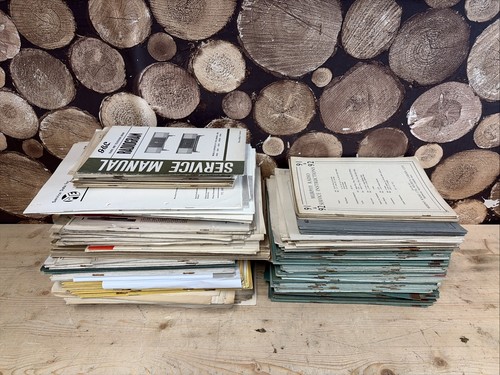 Radio service manuals record - service, manuals/