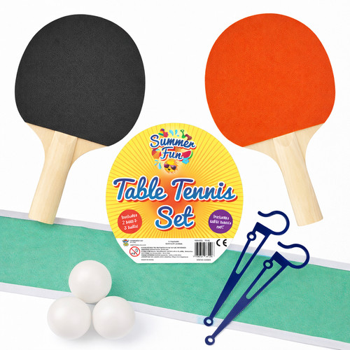 Table tennis set - table,