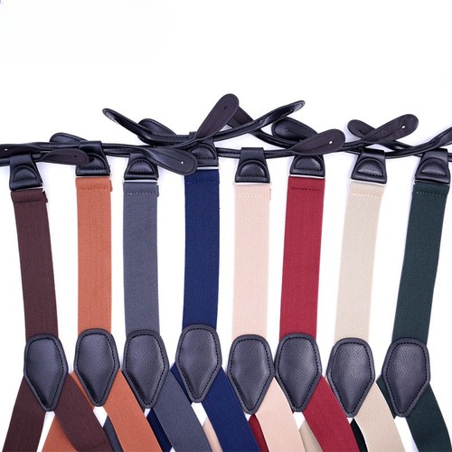 35mm button trousers braces - button,