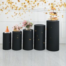 Add a Decorative Element with these Cylinder Stand Covers Perfect for Events