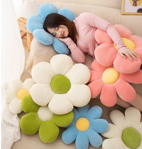 Soft flower pillow daisy floor - soft,